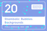 20 Shambolic Bubbles Backgrounds