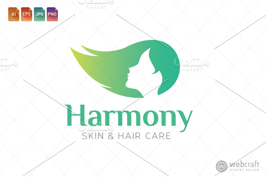 Beauty Dermatology Logo Template 8