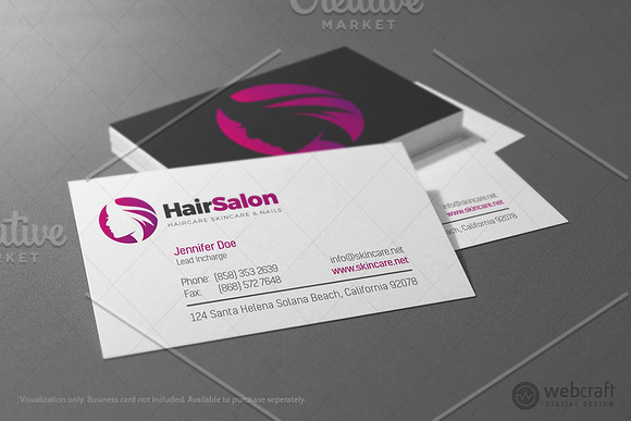 Beauty Dermatology Logo Template 10 in Logo Templates - product preview 3