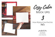 Cozy Cabin Mock Ups | Vol. 1 