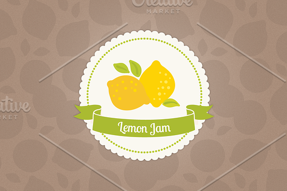 Lemon jam in Patterns - product preview 2