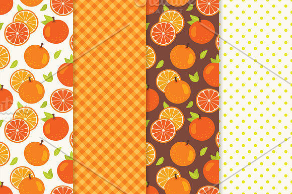 Orange jam in Patterns - product preview 1