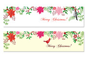 Christmas Banners Set with Christmas