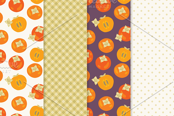 Persimmon jam in Patterns - product preview 1