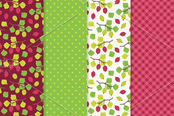 Gooseberry jam in Patterns - product preview 1