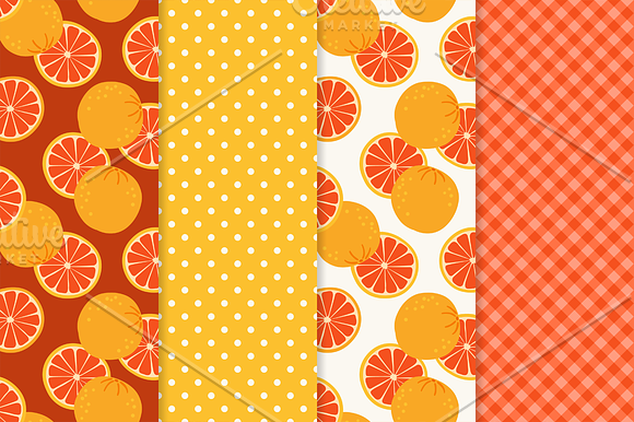 Grapefruit jam in Patterns - product preview 1