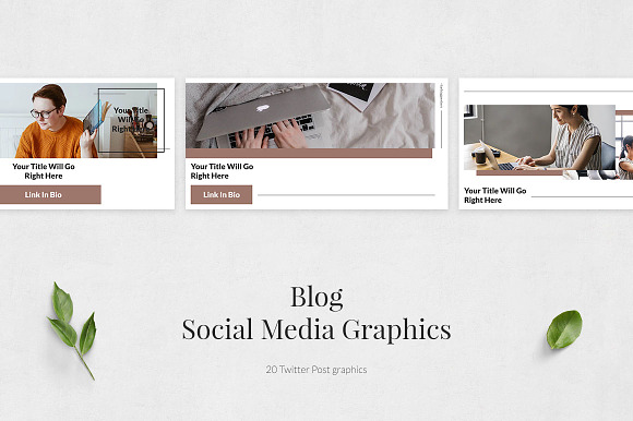 Blog Twitter Posts in Twitter Templates - product preview 1