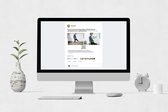 Shop Twitter Posts in Twitter Templates - product preview 3