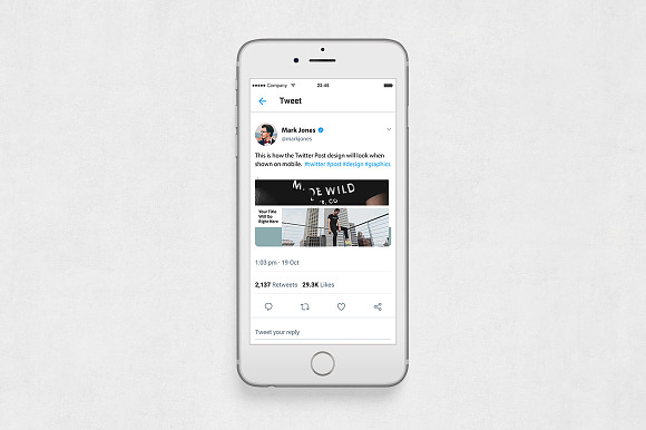 Shop Twitter Posts in Twitter Templates - product preview 5
