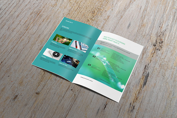 Brochure Mock-ups in Print Mockups - product preview 4