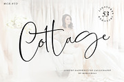 Cottage (Luxury Handwritten Font)
