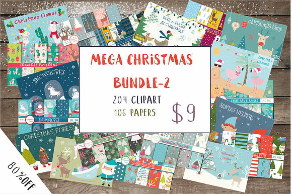 NEW-Christmas bundle-2 in Illustrations - product preview 20