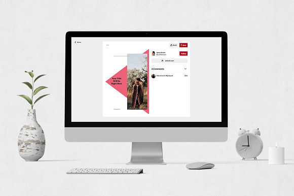 Love Pinterest Posts in Pinterest Templates - product preview 3