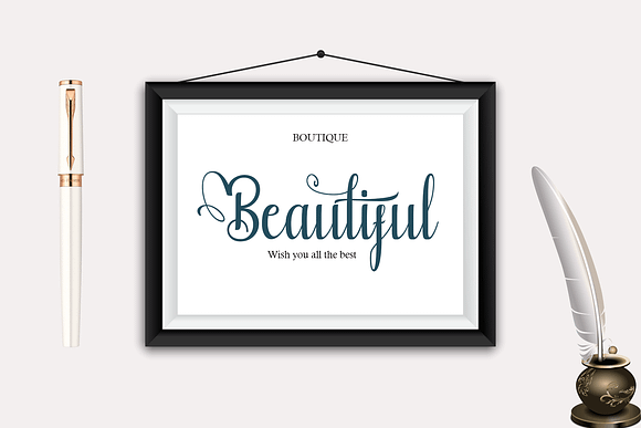Boutique in Script Fonts - product preview 6