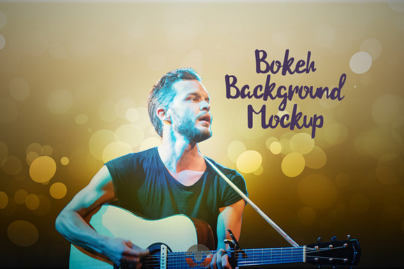 Mockup Bokeh Background in Mockup Templates - product preview 1