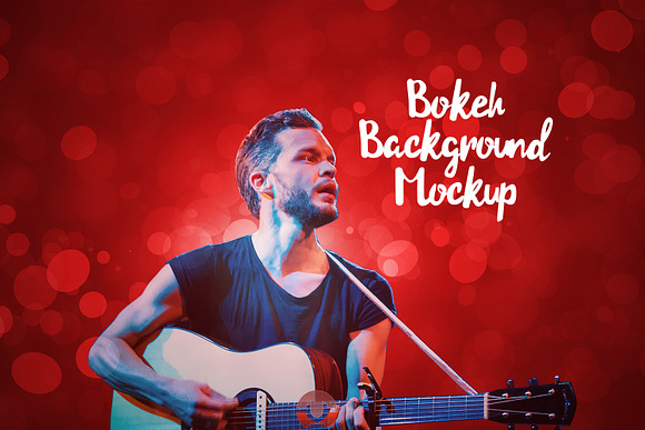 Mockup Bokeh Background in Mockup Templates - product preview 3