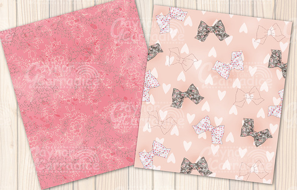 Valentine seamless patterns in Patterns - product preview 5