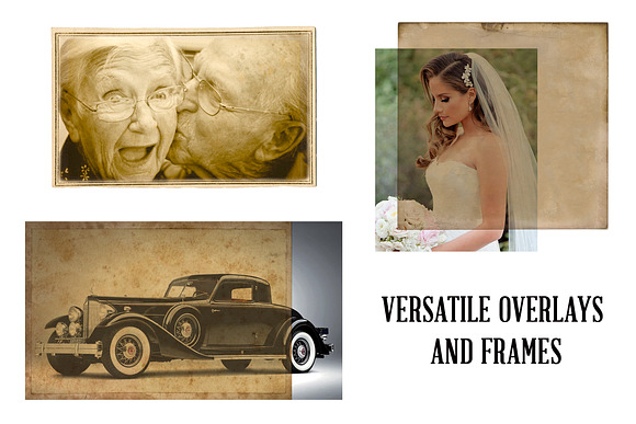Vintage Photo Frames & Formats in Textures - product preview 19