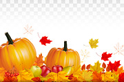 Happy Thanksgiving Background Vector