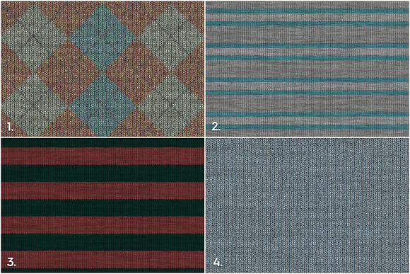 20 Knitted Weaving Textures in Textures - product preview 1