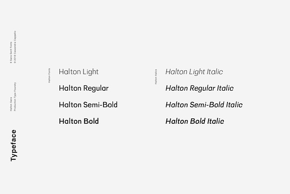Halton - Modern Sans Serif Typeface in Sans-Serif Fonts - product preview 1