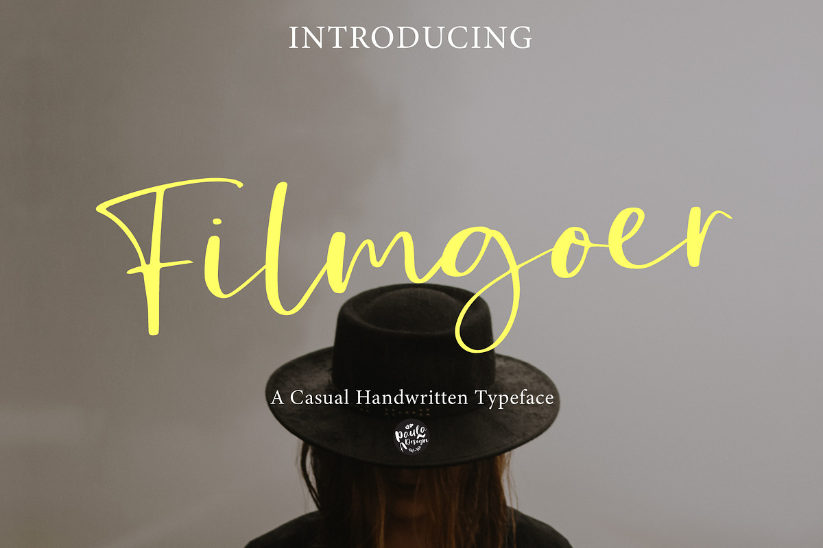 Filmgoer | Handwritten Font in Script Fonts - product preview 8