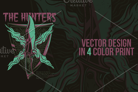 The Hunter Illustration in Illustrations - product preview 1