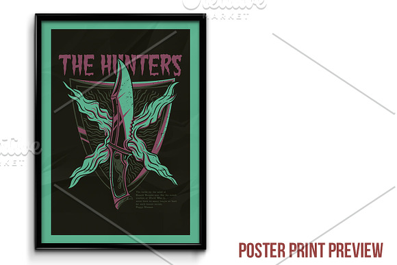 The Hunter Illustration in Illustrations - product preview 3
