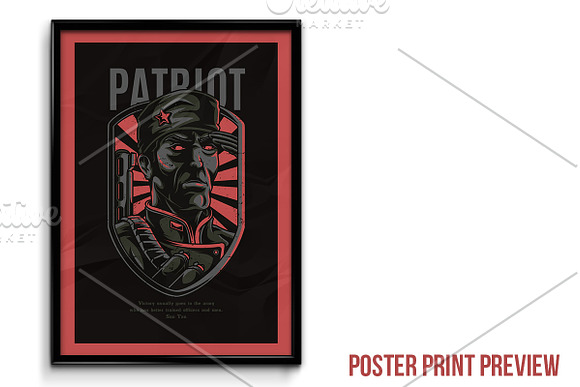 The Patriot Illustration in Illustrations - product preview 3