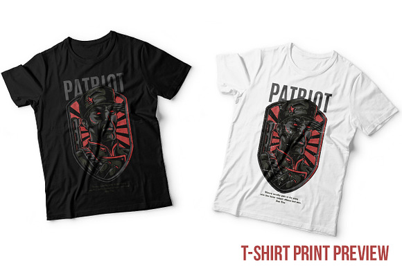 The Patriot Illustration in Illustrations - product preview 4