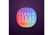 Binary code app icon