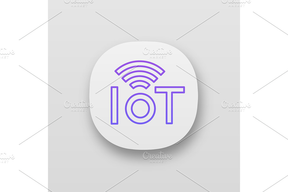 Internet of things app icon in Icons - product preview 8