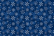 Grunge snowflakes on dark pattern