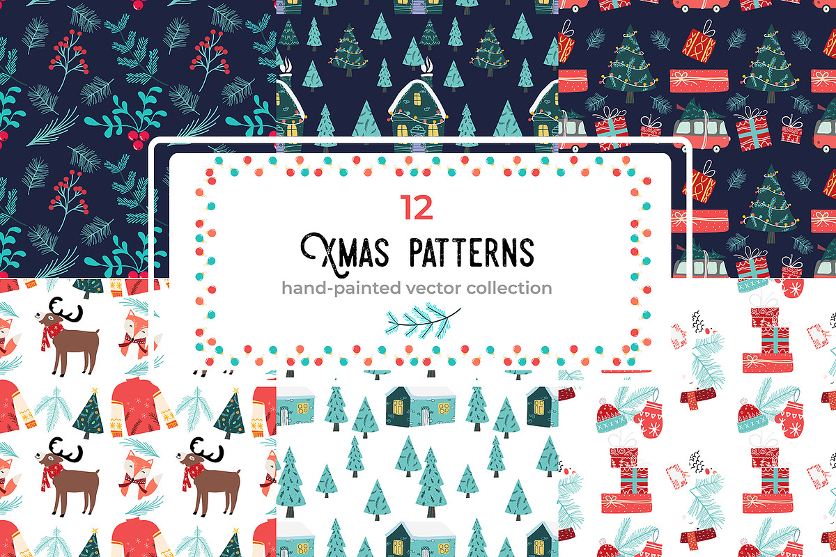 Cute Christmas Patterns in Patterns - product preview 8