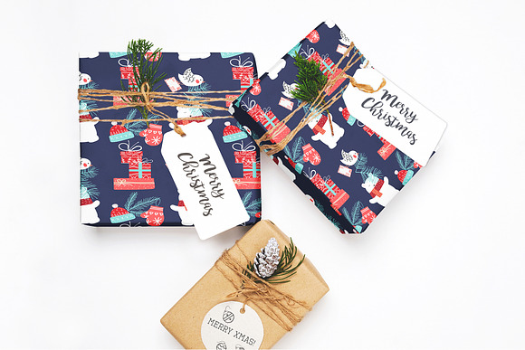 Cute Christmas Patterns in Patterns - product preview 1