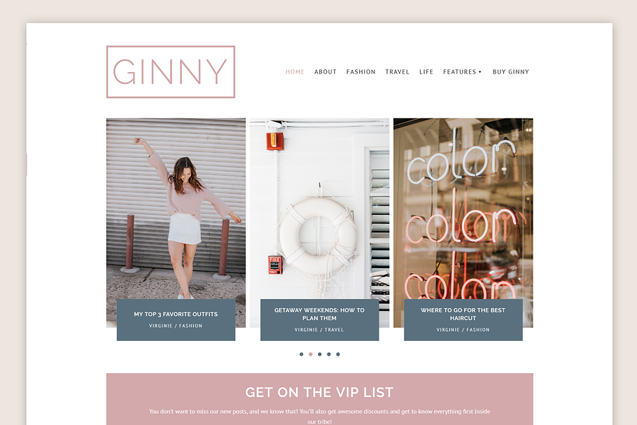 Ginny Theme • Genesis Framework in WordPress Blog Themes - product preview 8