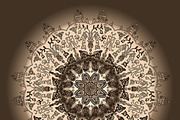 Abstract ornamental mandala
