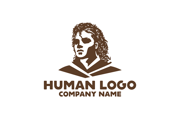 Human Logo in Logo Templates - product preview 1