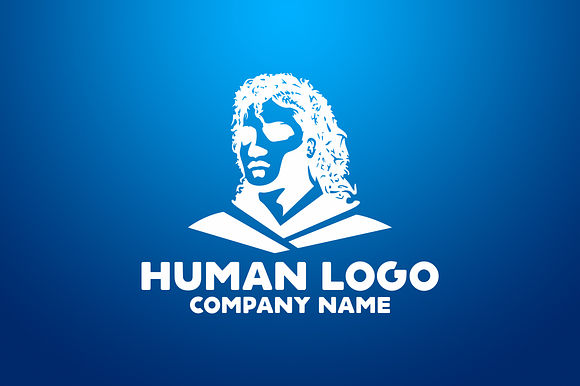 Human Logo in Logo Templates - product preview 2