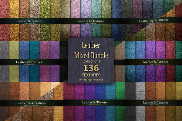 Leather Bundle 136 Textures