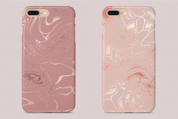 Rose marble set in Textures - product preview 7