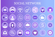 Social Network Share Icon Vector