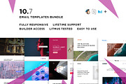 10 Email templates bundle VII