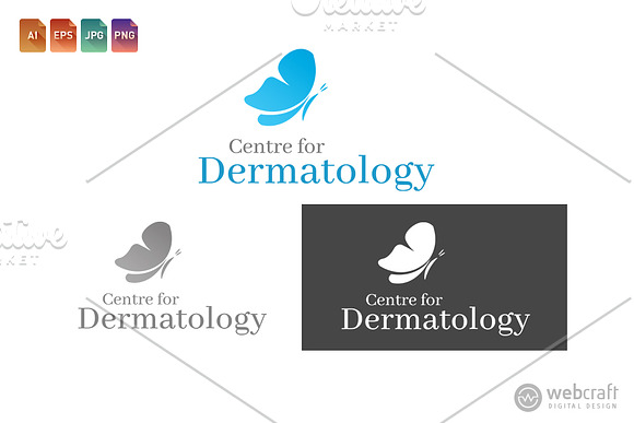 Beauty Dermatology Logo Template 11 in Logo Templates - product preview 1