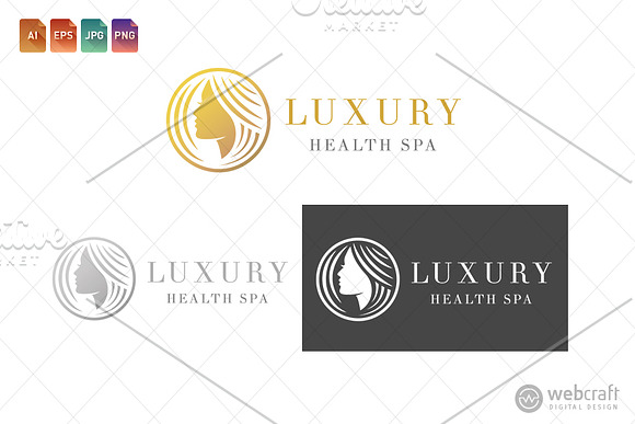 Beauty Dermatology Logo Template 14 in Logo Templates - product preview 1