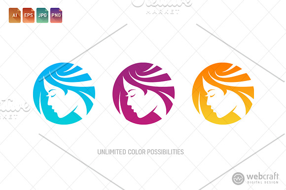 Beauty Dermatology Logo Template 15 in Logo Templates - product preview 1