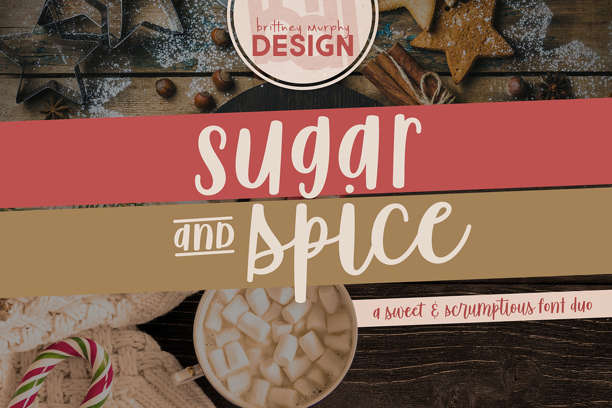 Sugar & Spice Font Duo in Script Fonts - product preview 8