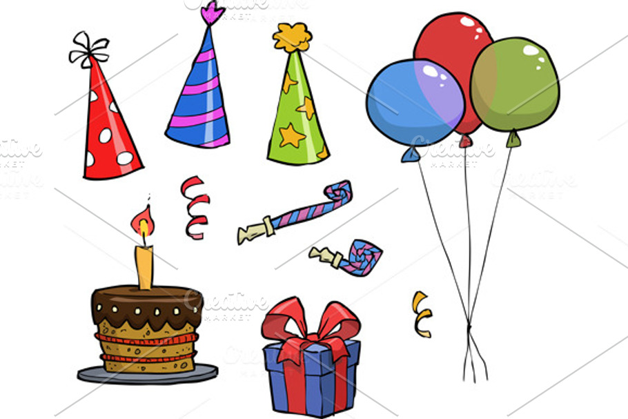 Birthday in Illustrations - product preview 8