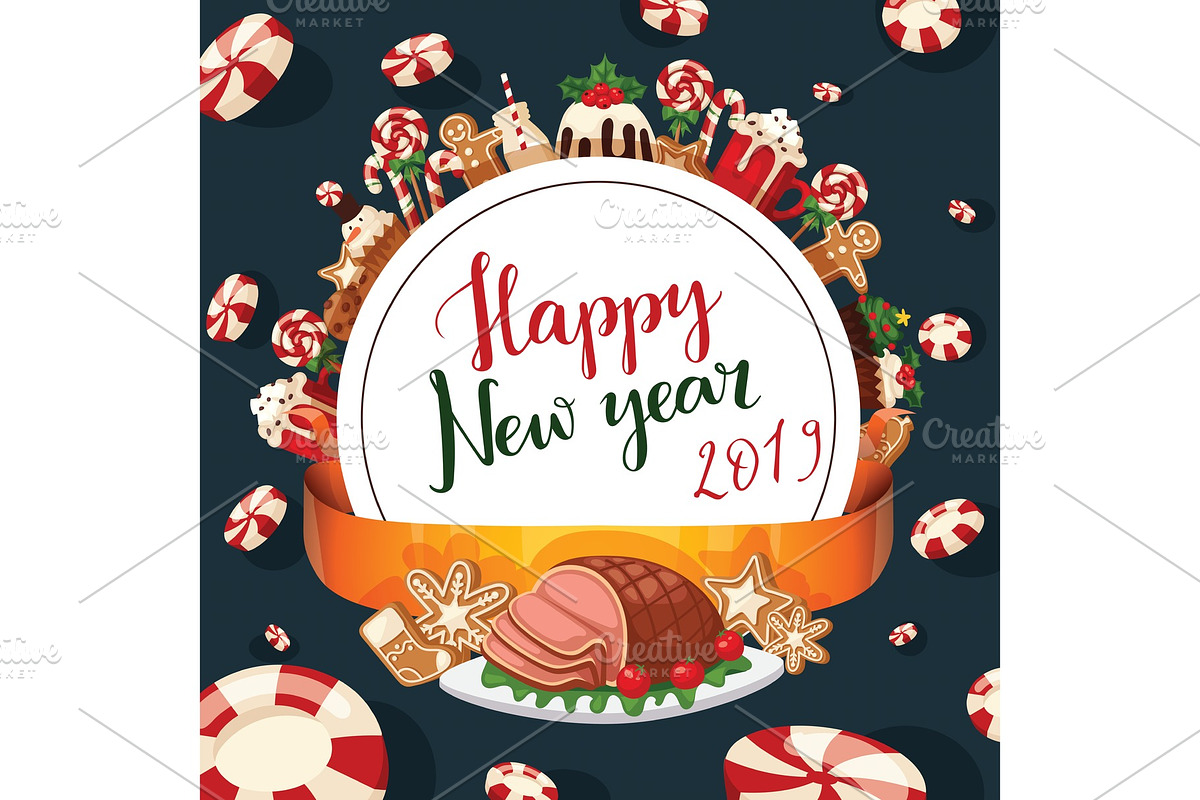 Christmas 2019 New Year food and in Textures - product preview 8