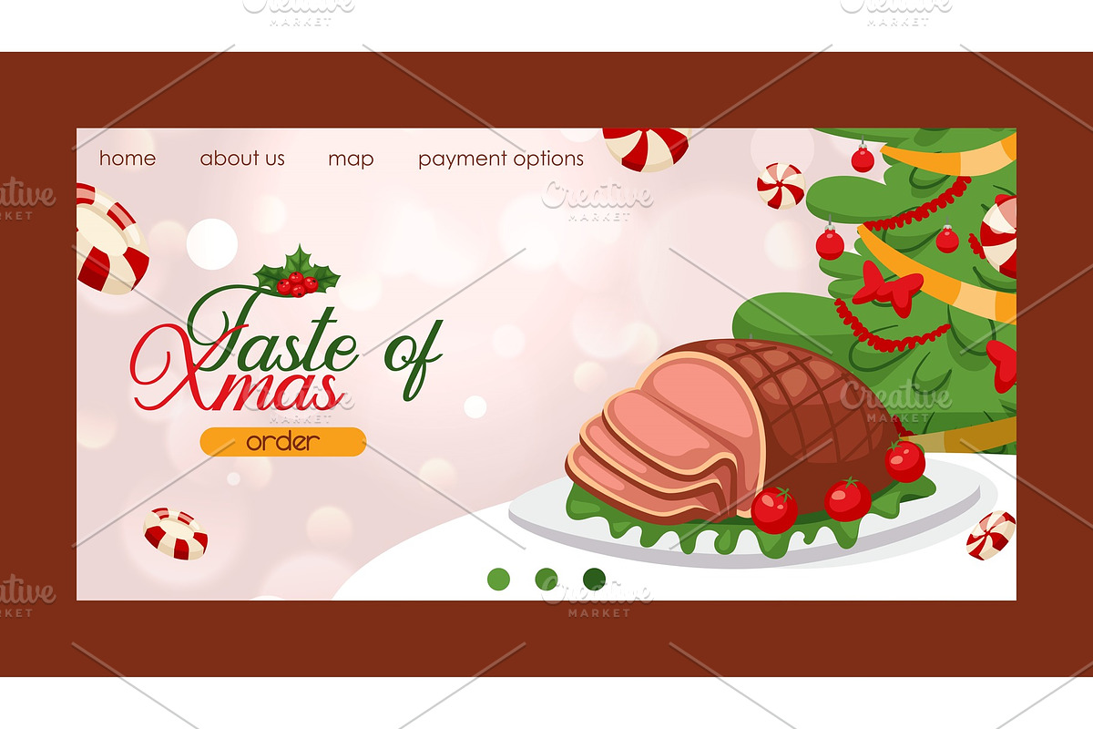 Christmas food for holiday in Illustrations - product preview 8